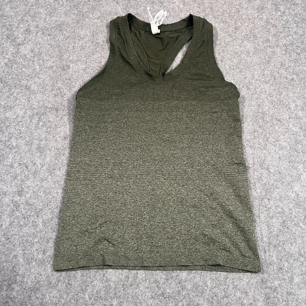 Athleta Green Gradient Movement Seamless Sleeveless Tank Top Women's Size Small